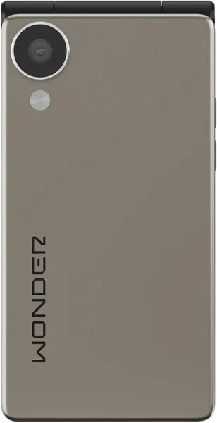 Wonder Pro kosher flip phone back view